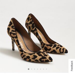 Sam Edelman Animal Print Heels